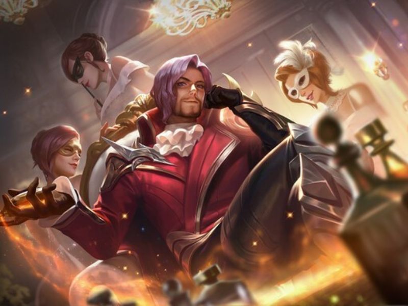 Bá Tước Hồng – bộ skin từng khiến cả server "say mê" bởi độ lịch lãm và phong cách đầy quyền lực của Florentino